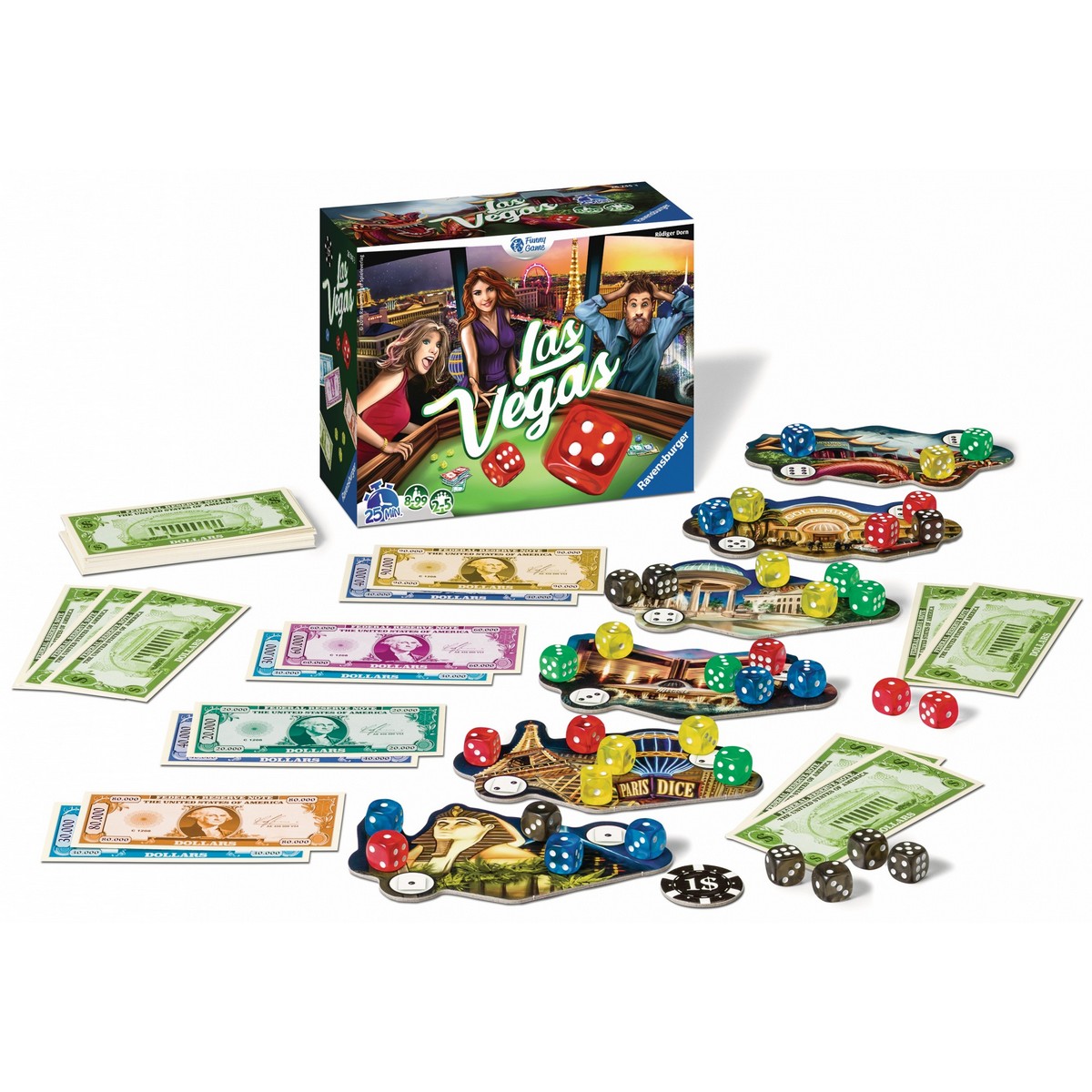 Bordspel Ravensburger Las Vegas FR (Frans)